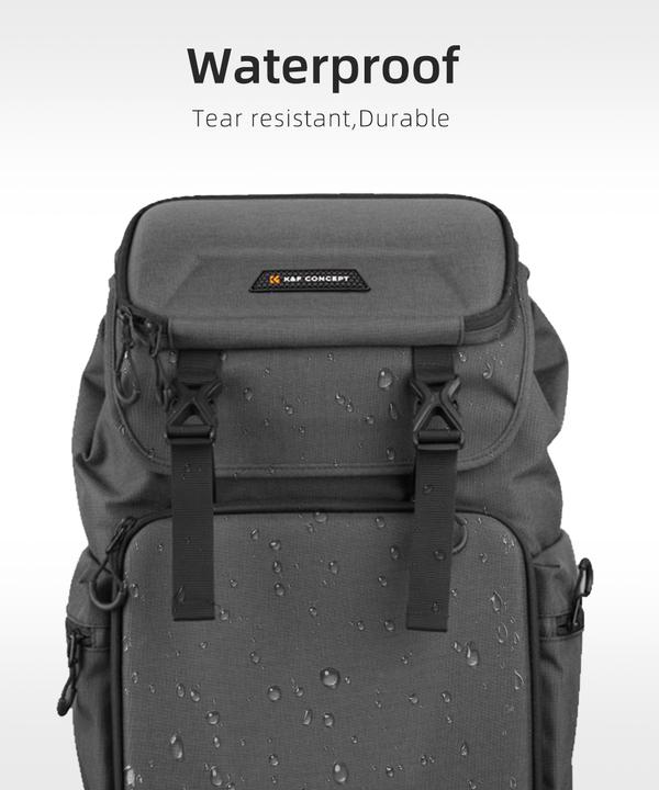 Produktbild K&F Concept Backpack 25L Nature Wander 03 (Gray) (Kamera Schultertasche, 25 l)