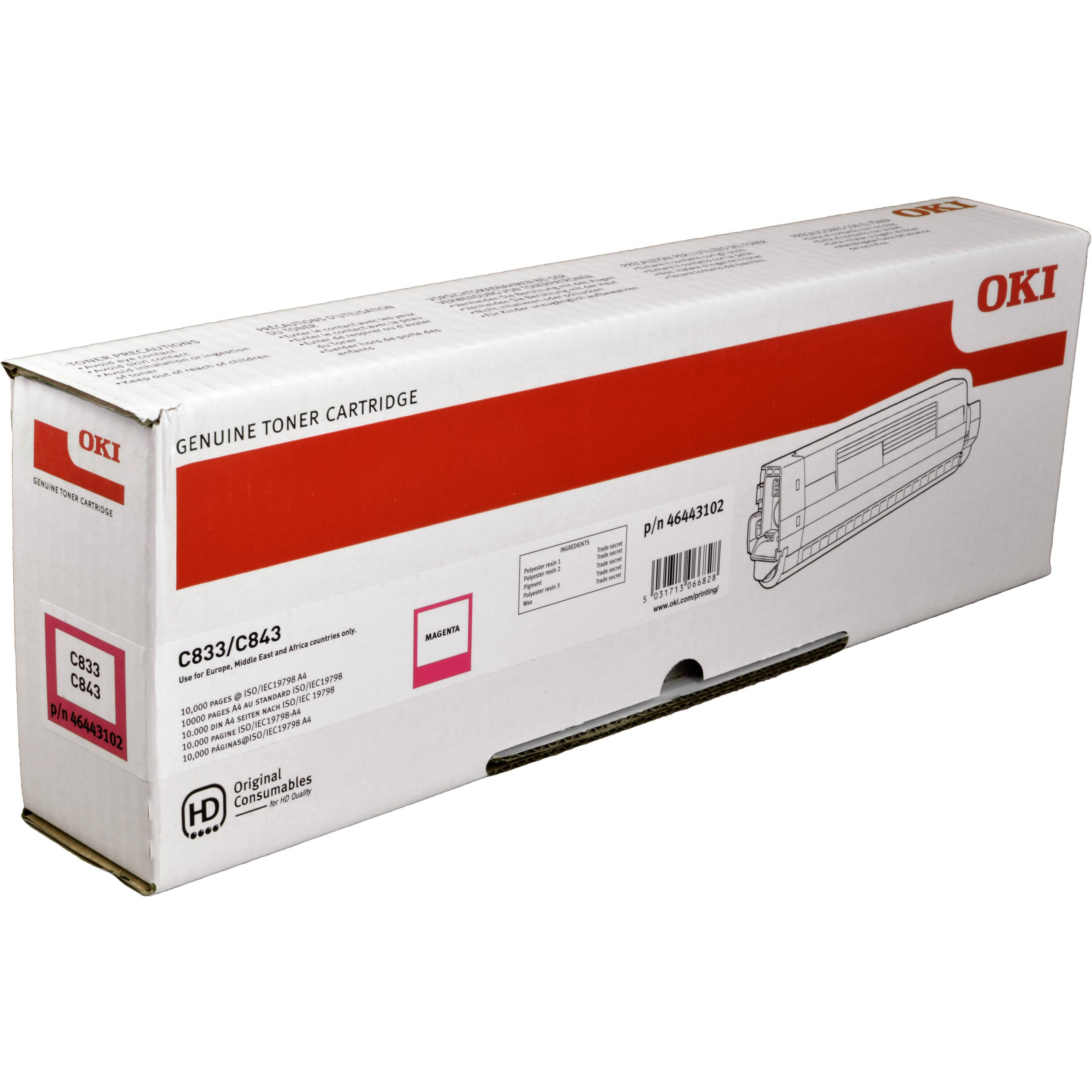 OKI, Toner, 46443102 (M)