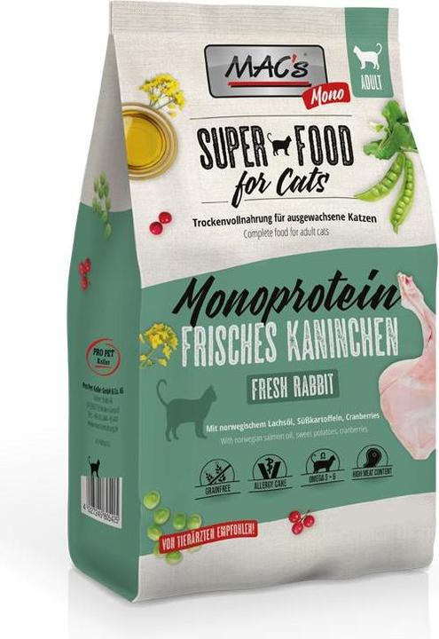 Image du produit MAC's CAT Adult Mono Kaninchen (Adulte, 300 g)