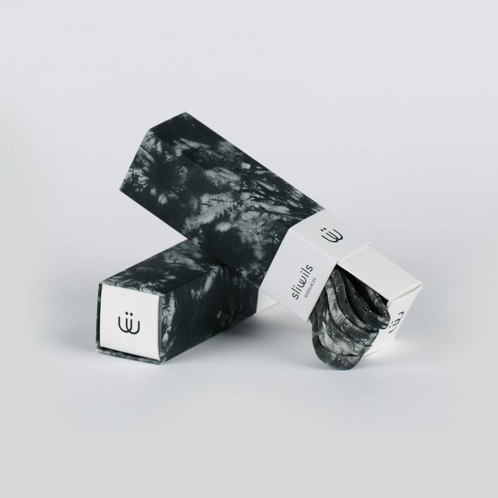 Immagine prodotto Sliwils Schuhbändel TIE-DYE BLACK
