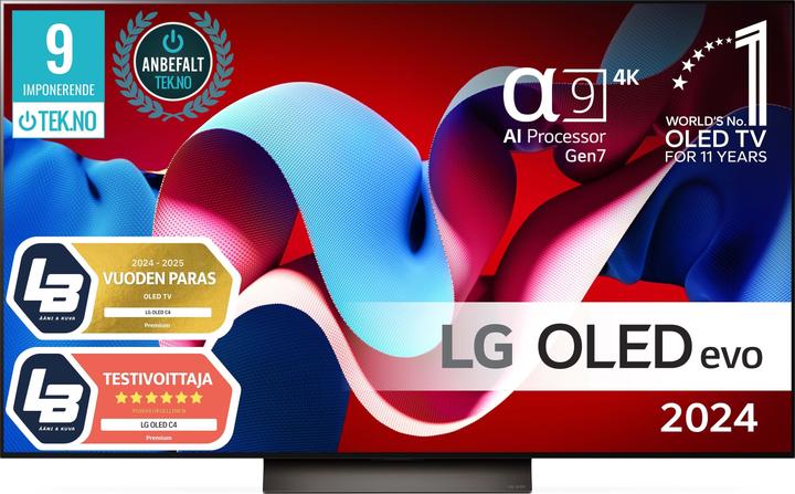 Actual product image LG OLED55C41LA (55", C4, OLED, 4K, 2024)