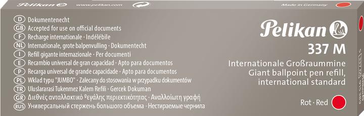 Actual product image Pelikan Large capacity refill 337, M (Red, 1 mm, 1 pcs.)