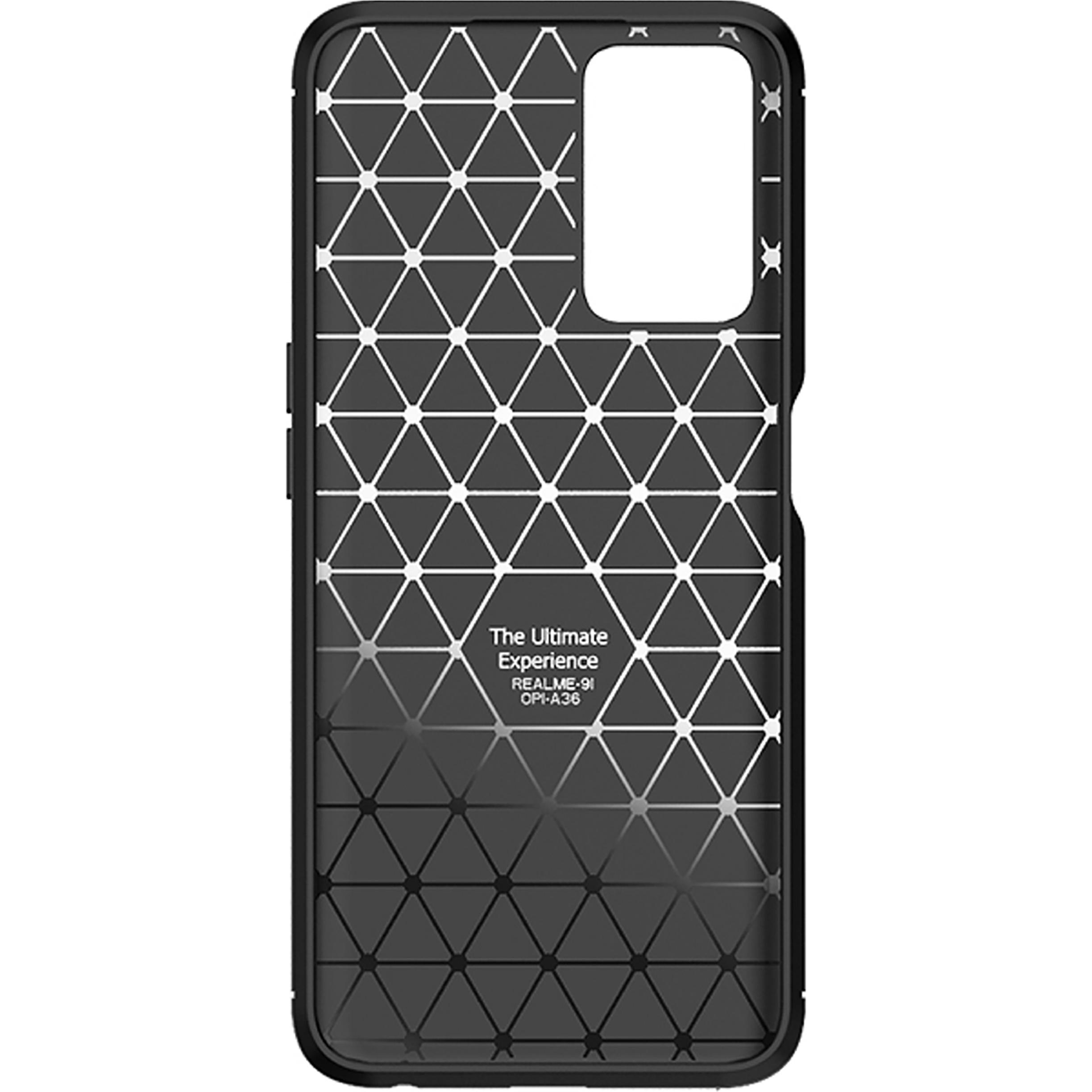 Thumbnail - Cazy Hülle Kompatibel mit Realme 9i - Schützhulle Design Back Cover TPU - (Realme 9i), Smartphone Hülle, Schwarz