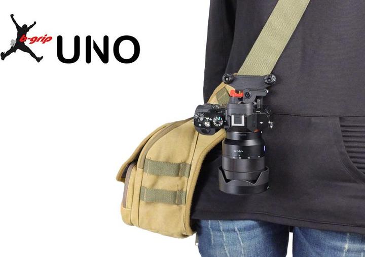 Actual product image b-grip Uno camera clip for mirrorless cameras (Various)