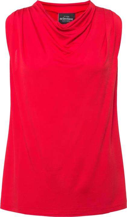 Produktbild Ulla Popken Top, Wasserfall-Ausschnitt, Classic, ärmellos (46, 48)