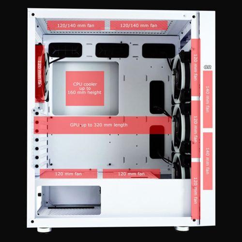 Actual product image LC-Power Gaming 802W (ATX, mATX, Mini-ITX)