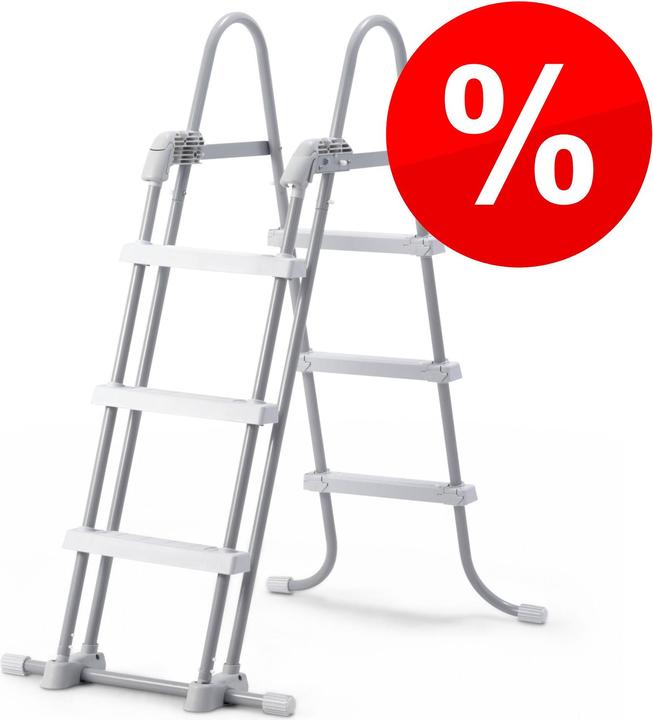 Produktbild Intex Poolleiter/Sicherheitsleiter für Aufstell-Pools | 91 - 107 cm