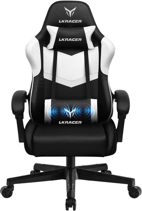 Gtplayer Gaming Chair with Massage and Adjustable Features