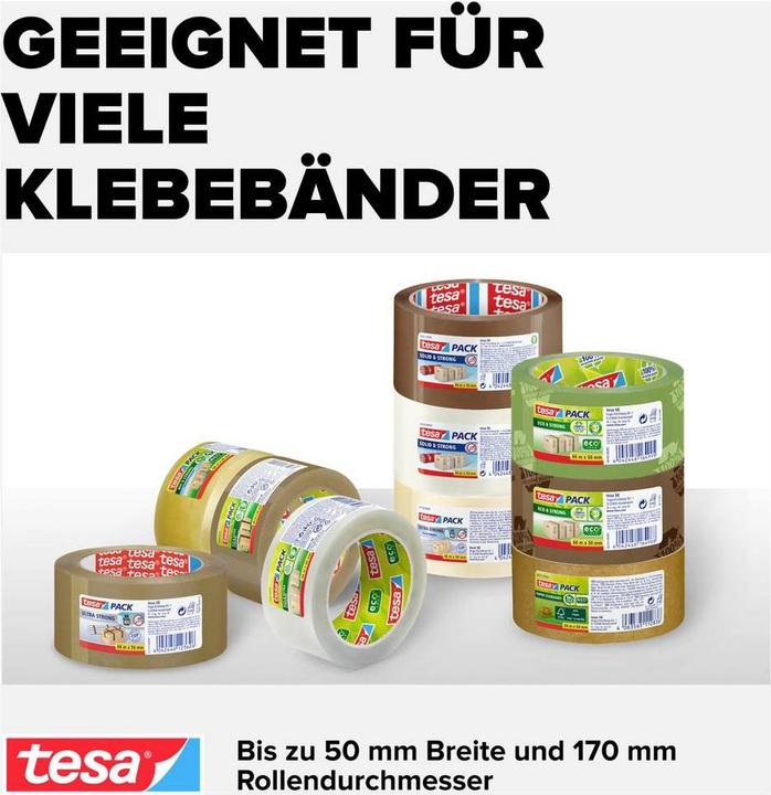 Actual product image tesa Packing tape dispenser