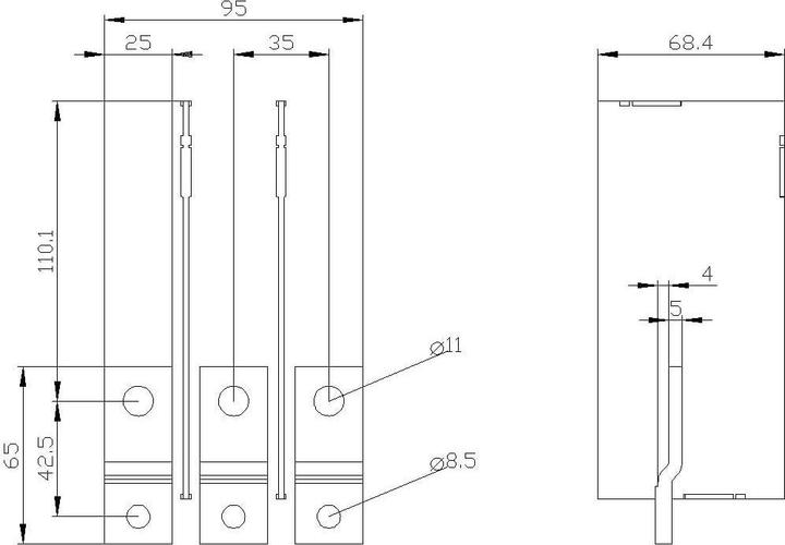 Actual product image Siemens Connection technology accessories 3VA9263-0QB00