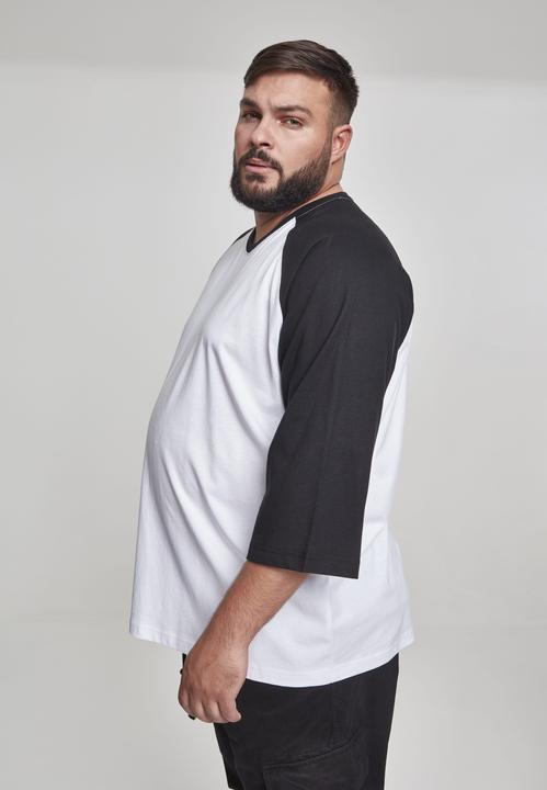 Actual product image Urban Classics Contrast 3/4 Sleeve Raglan Tee (3XL)