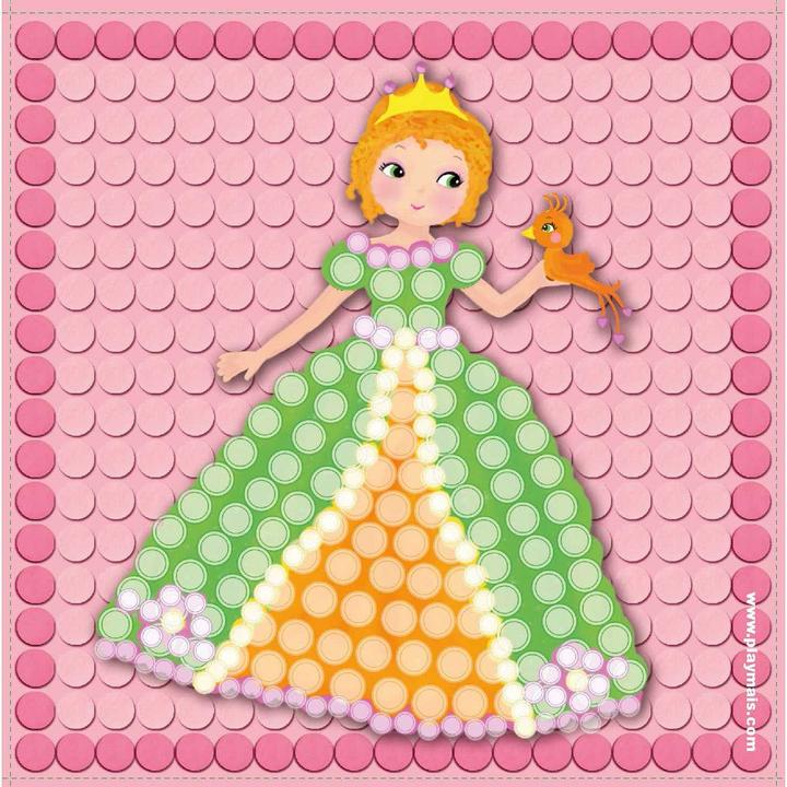 Actual product image PlayMais Play Corn Mosaic Princess
