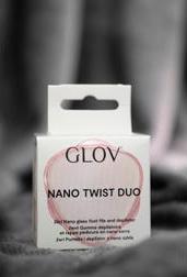 Actual product image Glov Nano Twist Duo 2w1 pumeks i depilator z nano szkła Pink