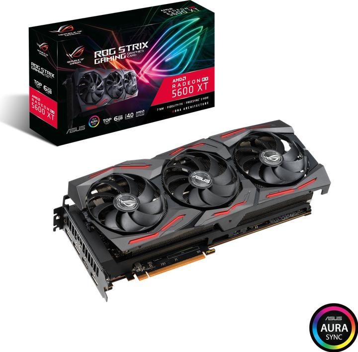 Produktbild ASUS Radeon ROG STRIX RX 5600XT T6G GAMING (6 GB)