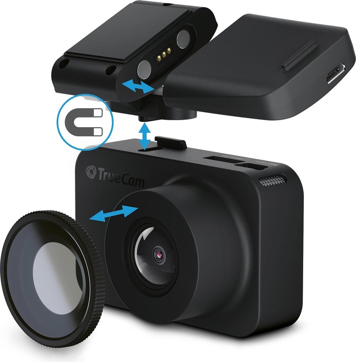 Produktbild TrueCam Dashcam mit Autokamera M9 GPS 2.5K (WLAN, 2.7K)