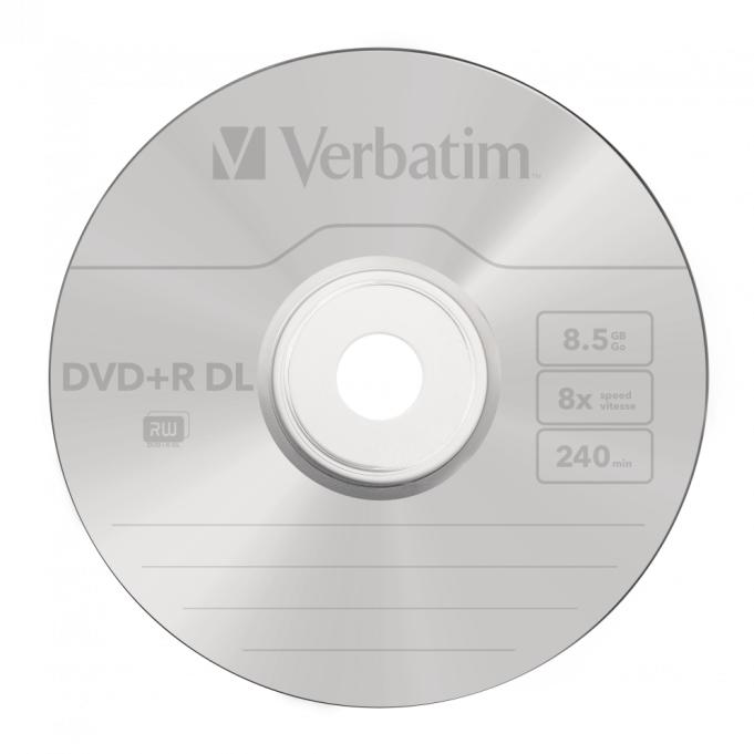 Image du produit Verbatim Dvd+R dl (5 x)