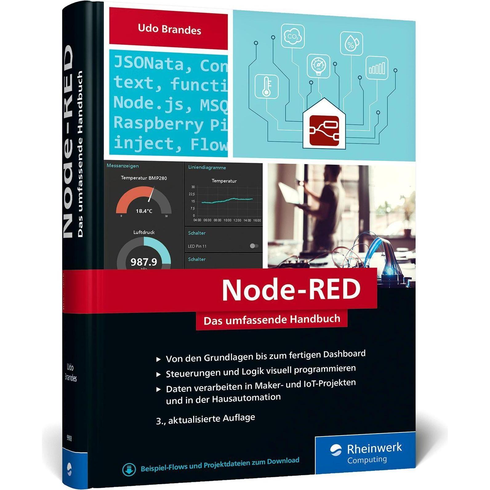 Node-RED, Fachbücher von Udo Brandes
