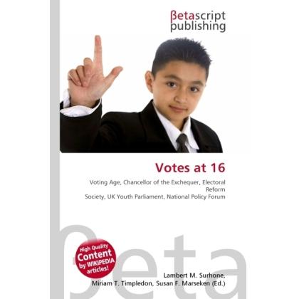 Votes at 16, Fachbücher