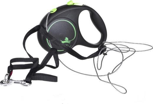 Productafbeelding Flexi Zwart Design Touw (S, Hond, Algemeen)