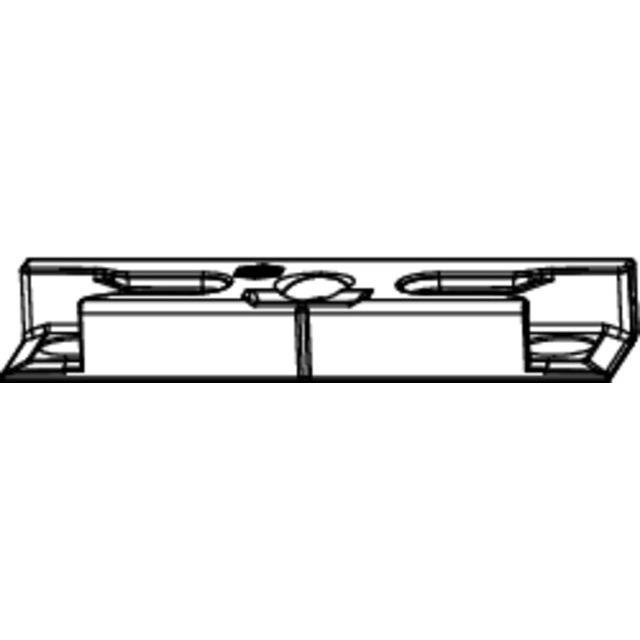 Maco, Türbeschlag + Scharnier, Schliessteil iS 12L Eurofalz 20 mm 9V silber (96561)