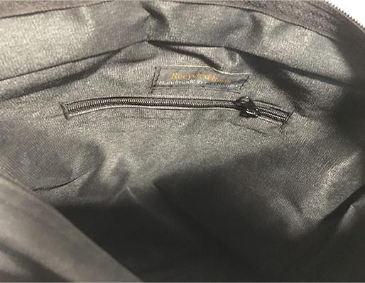 Produktbild Bekos Upcycling - Studententasche aus recycelten Fischfuttersäcke weiss