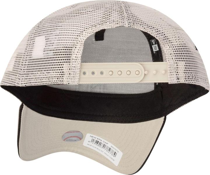Produktbild New Era A-Frame Trucker Cap - New York Yankees beige schwarz