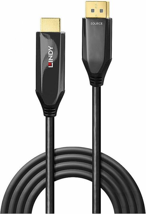 Produktbild Lindy DisplayPort — HDMI (Typ A) (3 m, HDMI, DisplayPort, 2.1)