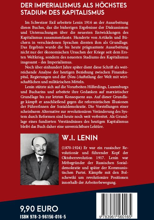 Produktbild Der Imperialismus als höchstes Stadium des Kapitalismus (Deutsch, Wladimir Iljitsch Lenin, 2017)