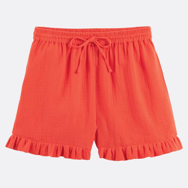Image du produit La Redoute Collections Shorts mit Rüschen und elastischem Bund (S)