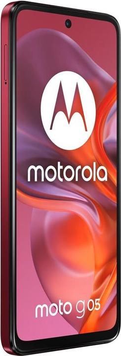 Actual product image Motorola Moto G05 (128 GB, Plum Red, 6.67", Dual SIM, 4G)