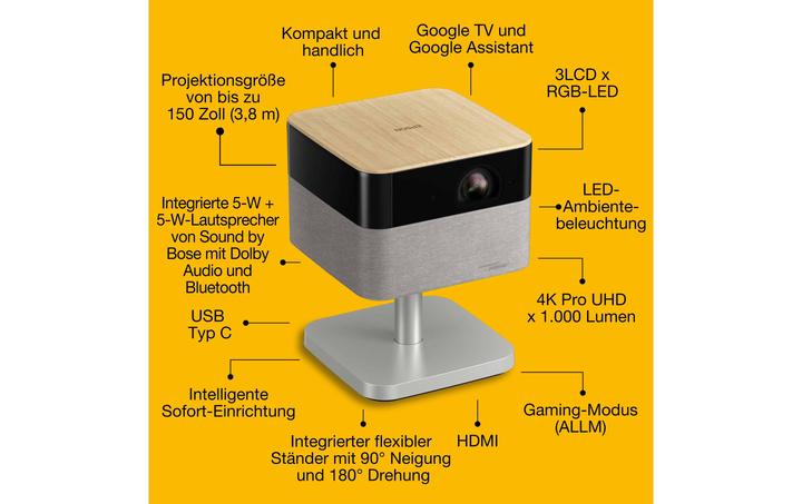 Produktbild Epson Lifestudio Flex - EF-72 (4K, 1000 lm, 1.2:1)