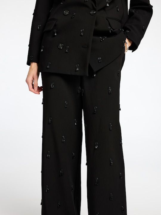 Image du produit Selected Femme Pantalon orné à jambe large (36)