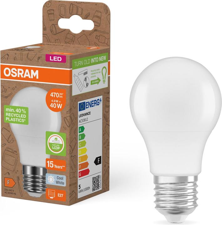 Produktbild Osram LED Pcr Lamps With Classic A (E27, 470 lm, 1 x)