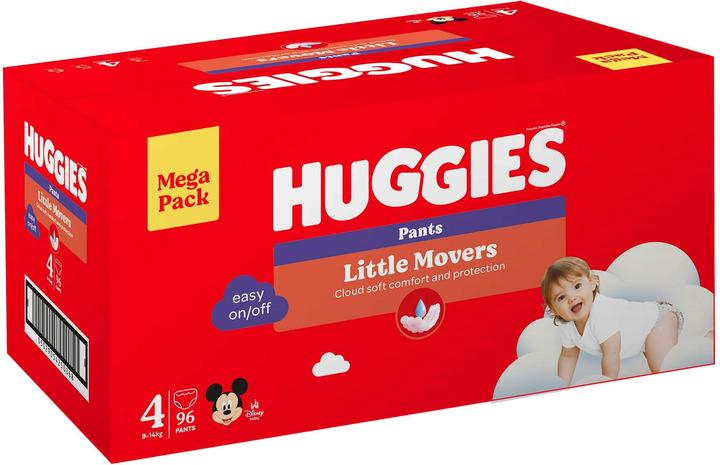 Produktbild Huggies Little Movers (Monatsbox, 96 Stk.)