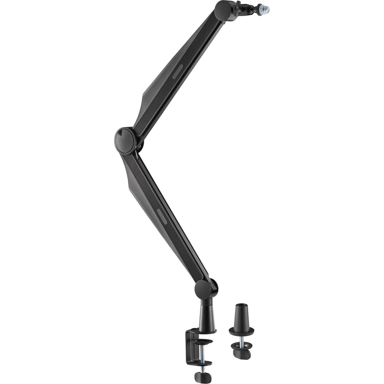 Toboli Mikrofonarm 80cm Gelenkarm Tischklemme, Mikrofonständer, Schwarz