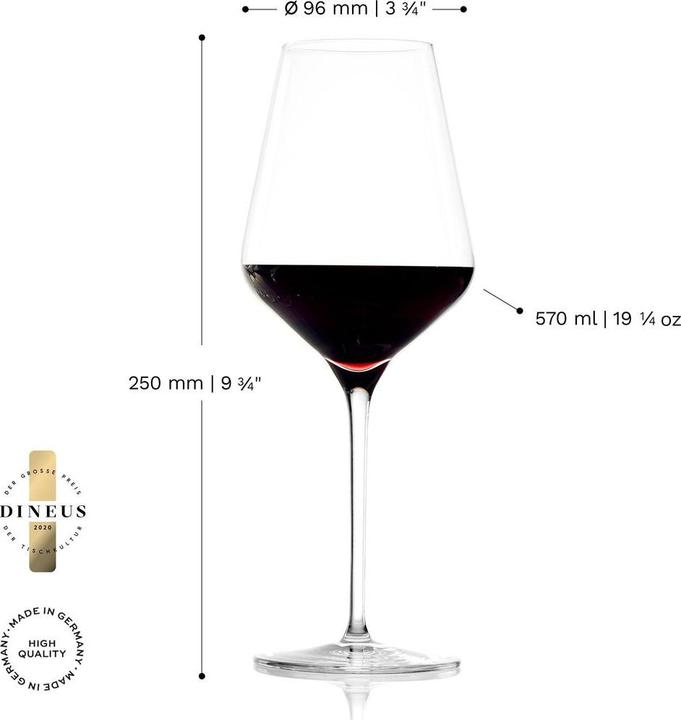 Actual product image Stölzle Red wine glasses Quatrophil (57 cl, 1 Glass, Red wine glasses)