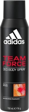 Immagine prodotto adidas Team Force Deo Spray Corpo 48H - 150ml (Getto vaporizzato, 150 ml)