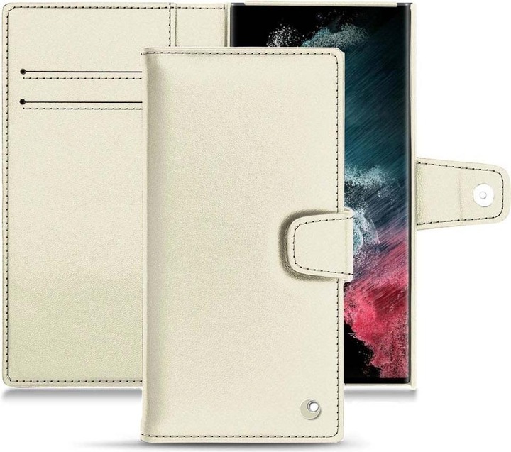 Noreve Lederschutzhülle Wallet (Samsung Galaxy S22 Ultra)