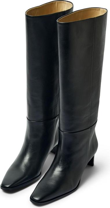 Image du produit Selected Leder Stiefel mit Absatz (40)