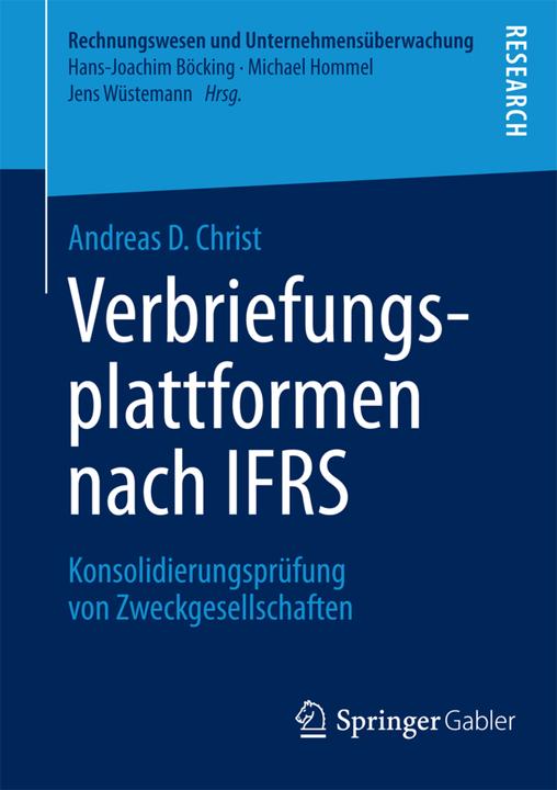 Produktbild Verbriefungsplattformen nach IFRS (Deutsch, Andreas D. Christ, 2014)