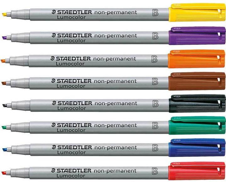 Produktbild Staedtler Lumocolor non-permanent (Mehrfarbig, 2.50 mm, 8 x)