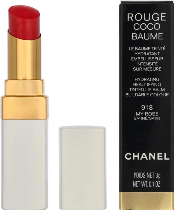 Actual product image Chanel Rouge Coco Baume No 918 (918 My Rose)