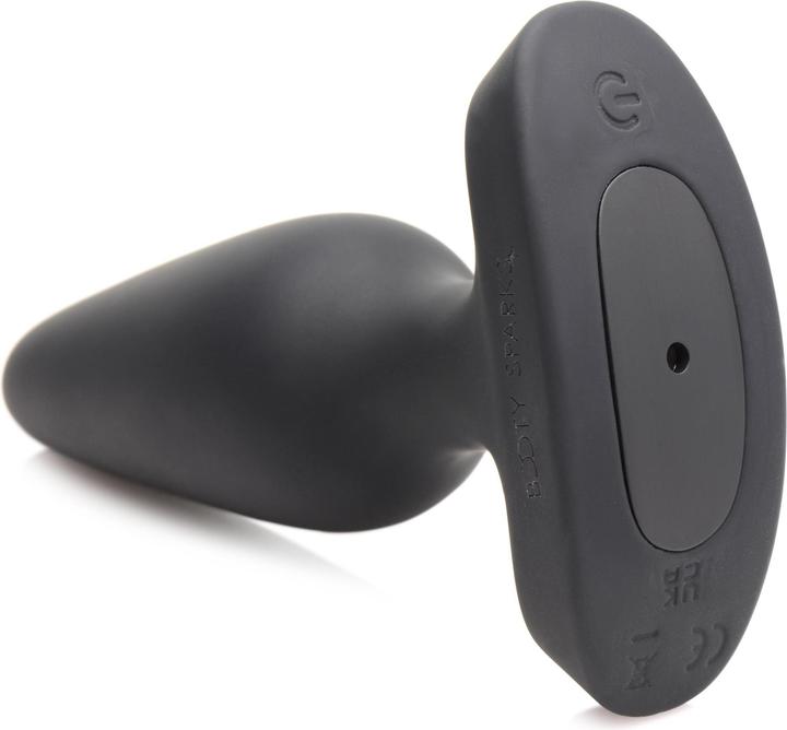 Actual product image XR Brands Laser Heart Silikon Analplug Mittel