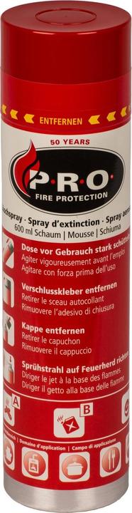 P.R.O. Löschspray-Schaum (A, B, F)