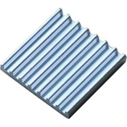 BPI Aluminum CPUDDR heat sink, Dissipatore CPU, Argento