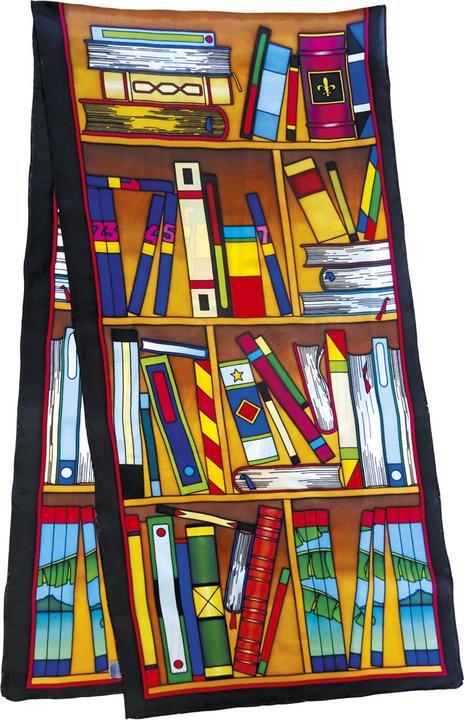 Immagine prodotto H Dupont Sciarpa di seta Biblio