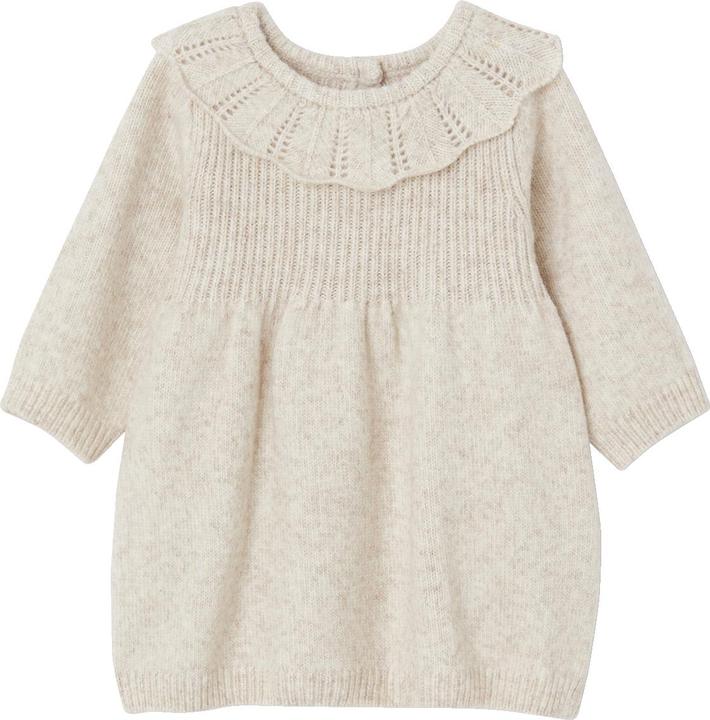 Produktbild Vertbaudet Mädchen Baby Strickkleid mit Kragen (74)