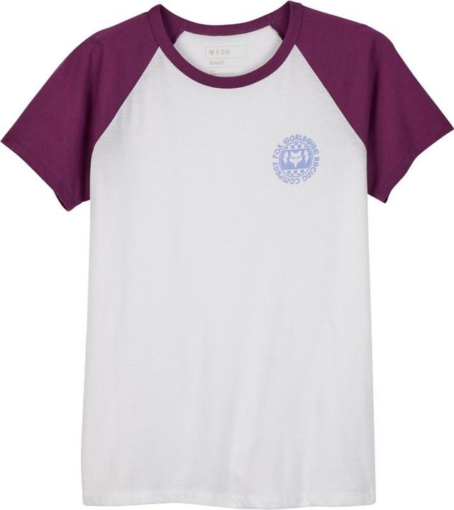 Produktbild Fox Tee 24 W Next Level Ss Raglan Wht (S)