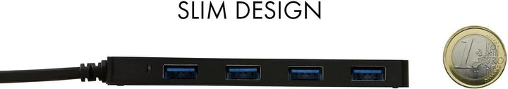 Actual product image i-tec C31HUB404 (USB-C, 4 Ports)