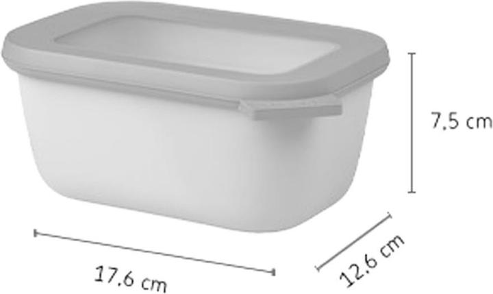 Actual product image Mepal Rectangular multi bowl (0.75 l)